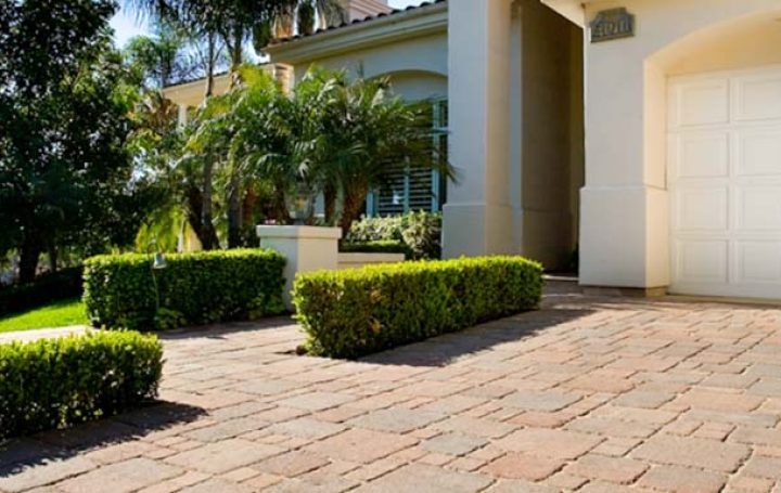 Brick Paver Driveway of a residential property